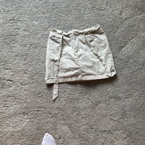 st. john’s bay, womens, skirt, off white, buttons